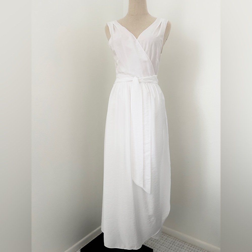 Vince Elegant White Sleeveless Dress, size S/P